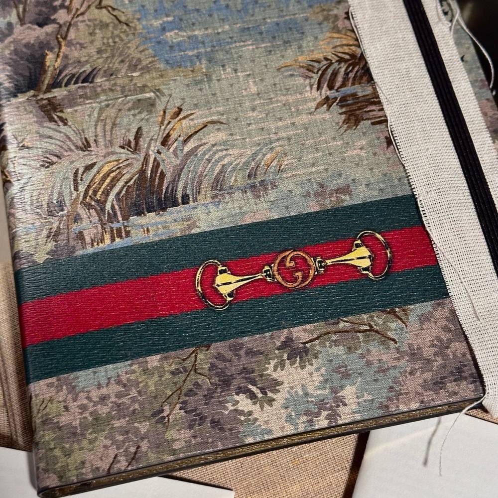 💯🆕😍 Authentic UNISEX GUCCI RADURA Large Notebook - Picture 10 of 11